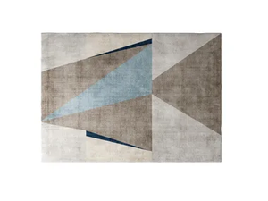 AMAL - Rectangular rug with geometric shapes _ CPRN HOMOOD